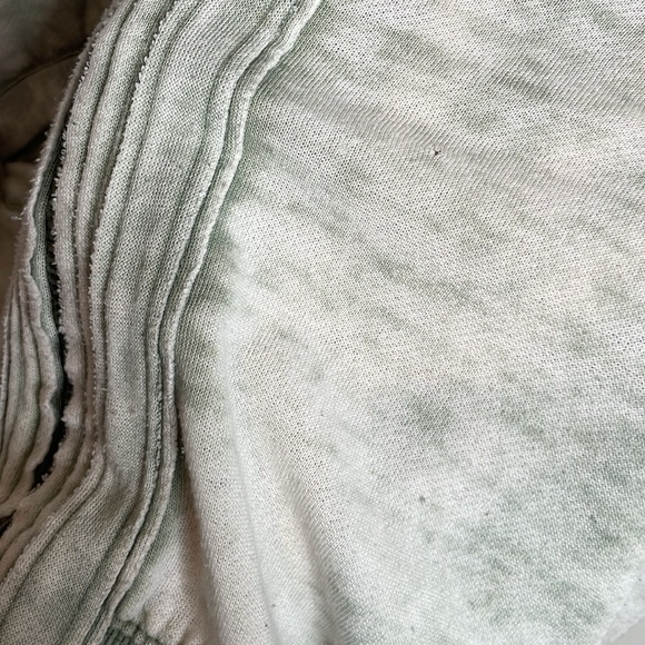 We The Free | Women’s Green Burnout Robby Bomber Jacket Oversized Large *flaws* - Picture 6 of 10